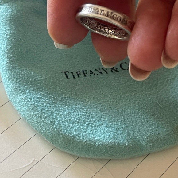 Tiffany & Co. 1837 Ring Sterling Silver 925 Size 4.75 - Picture 6 of 11
